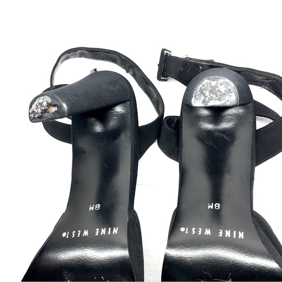 Vintage Nine West Ankle Strap Pointed Toe Heels - Picture 8 of 8